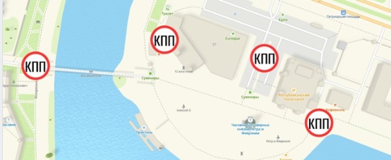 Безопасность на празднике: в День города установят контрольно-пропускные пункты на Патриаршей площади