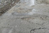 Тротуарная дорога в Йошкар-Оле, находится в плохом состоянии!